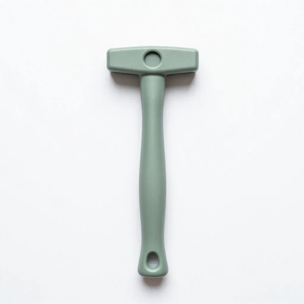 Tire iron isolated on a white background