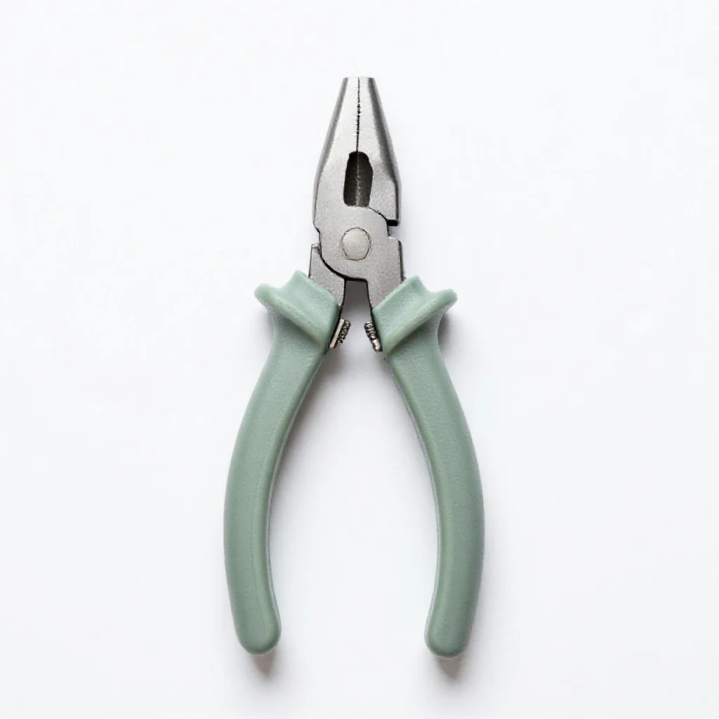 Wire cutter isolated on a white background