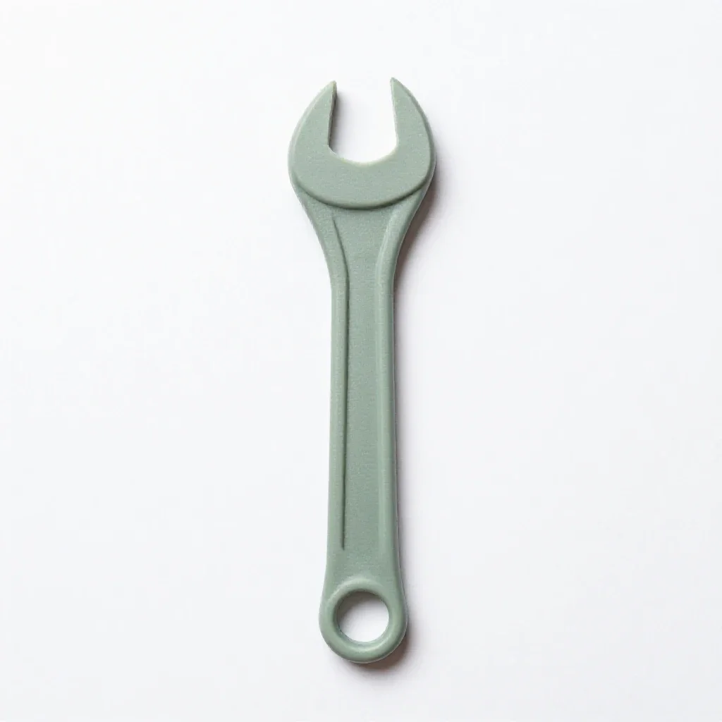 Alligator wrench isolated on a white background