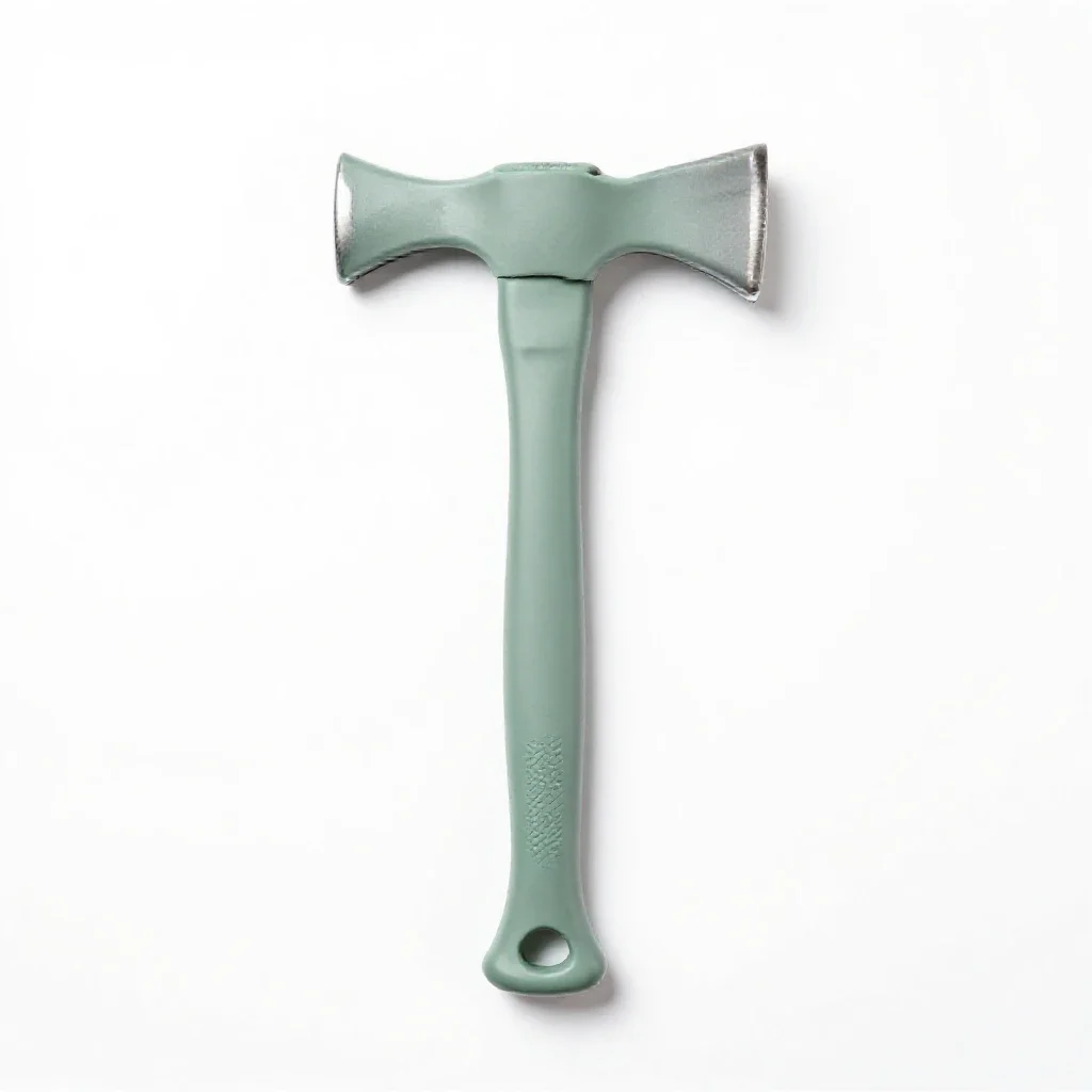 Ice ax isolated on a white background