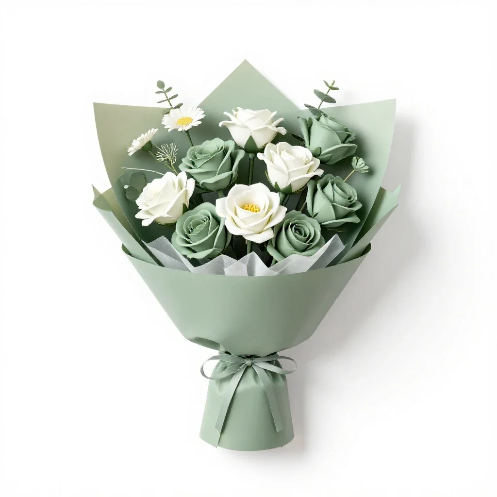 Bouquet isolated on a white background