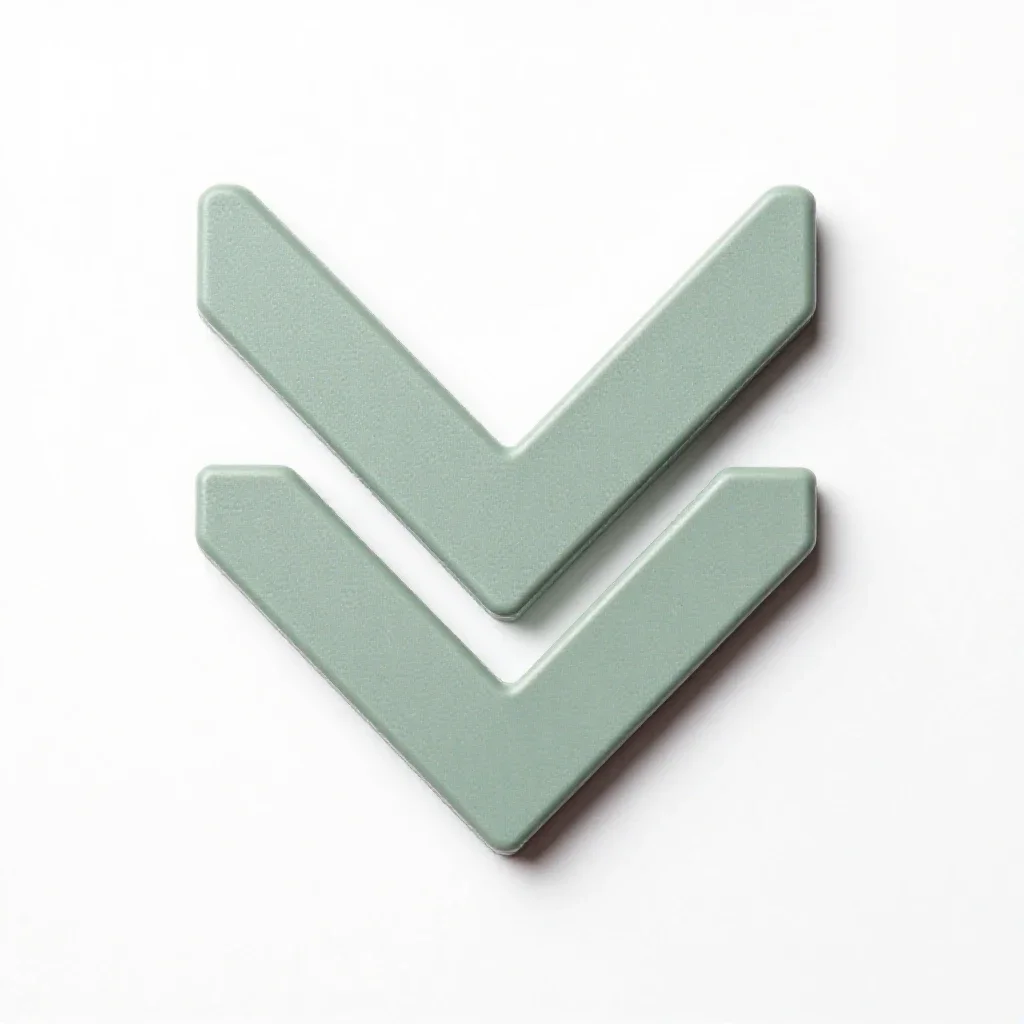 Chevron isolated on a white background