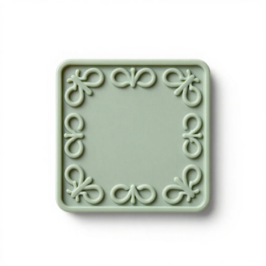 Filigree isolated on a white background