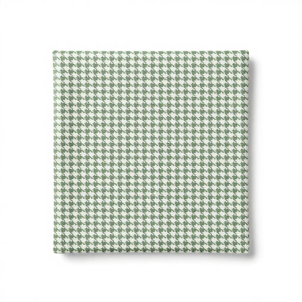 Houndstooth check isolated on a white background