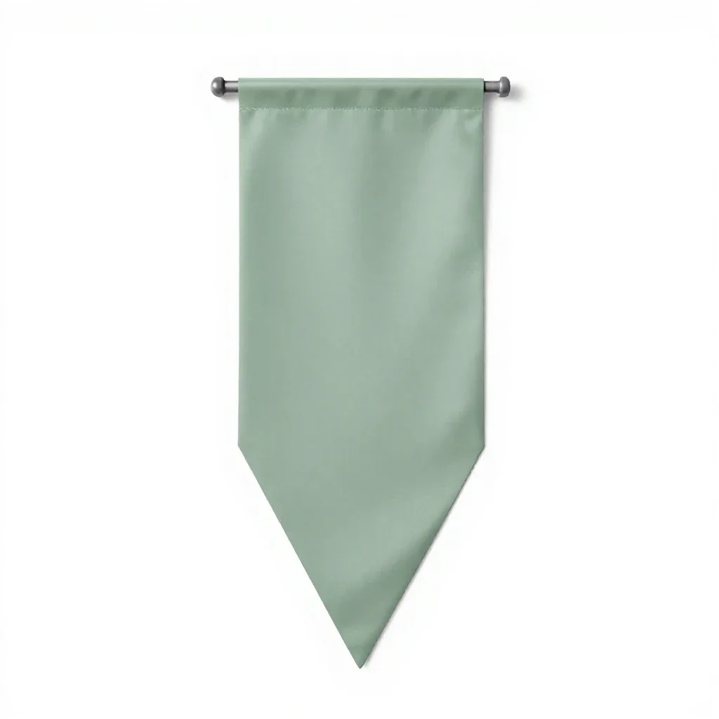 Pennant isolated on a white background