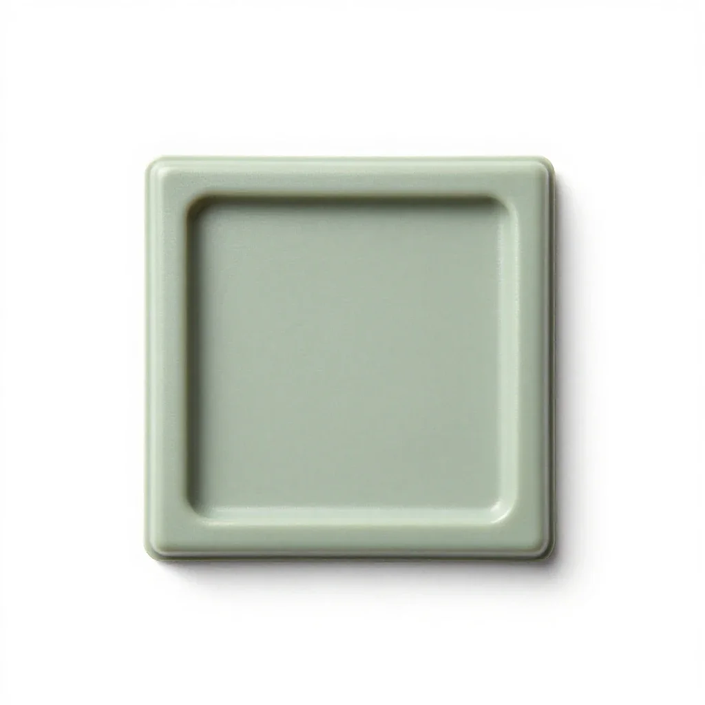 Quirk molding isolated on a white background