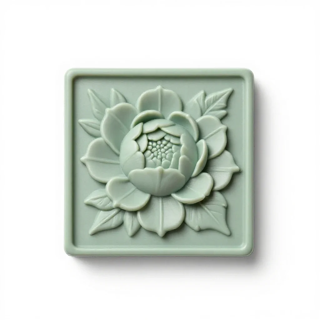 Rosemaling isolated on a white background