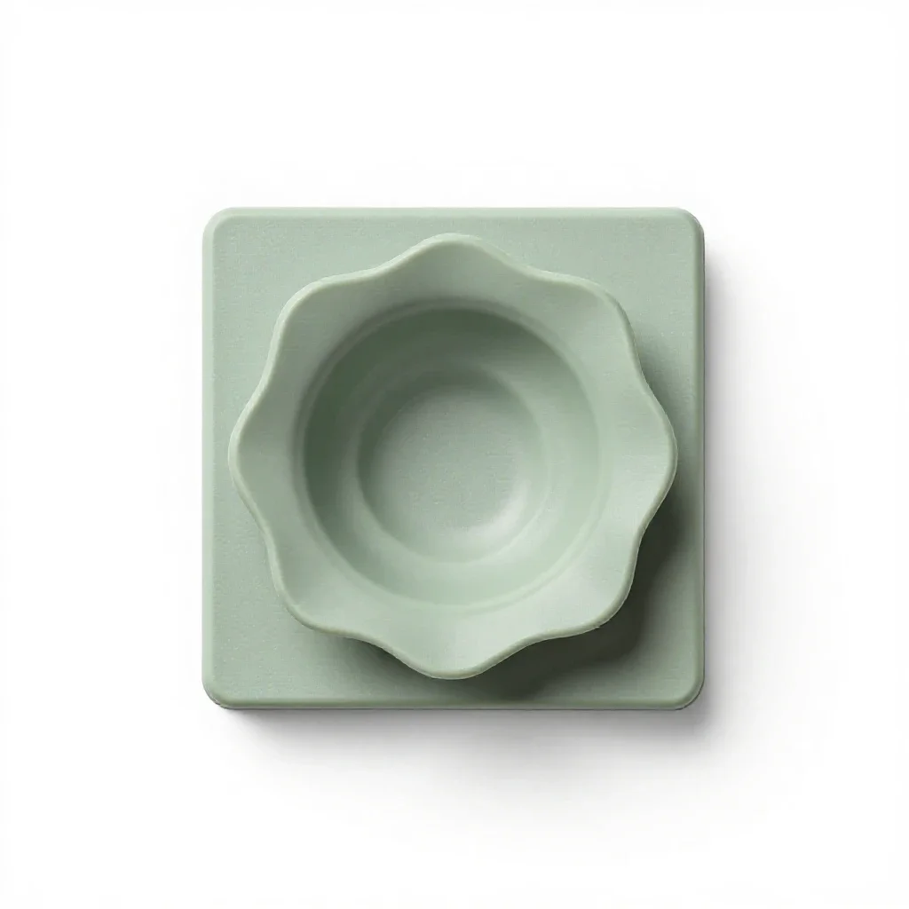 Rosette isolated on a white background