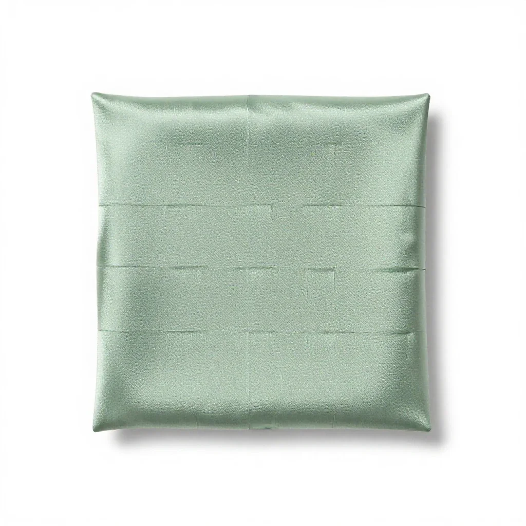 Satin weave isolated on a white background
