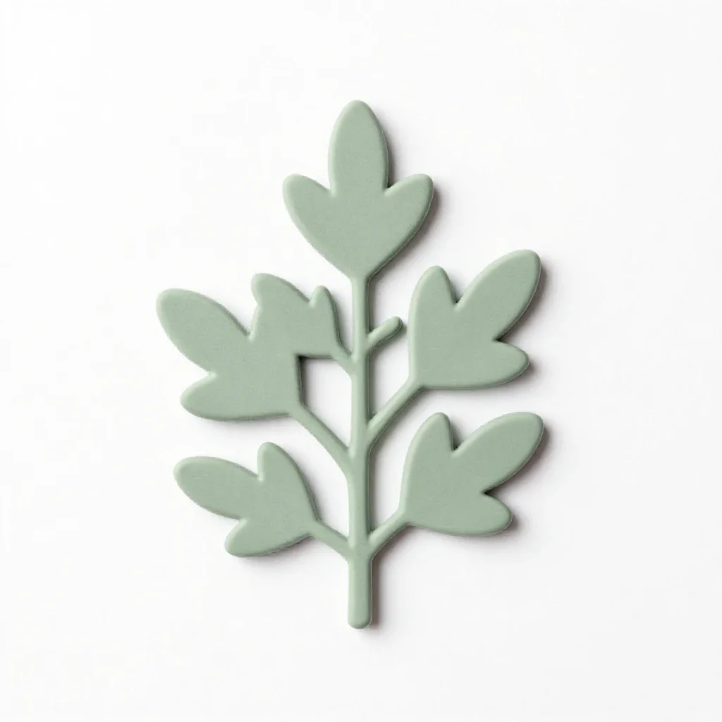 Sprig isolated on a white background