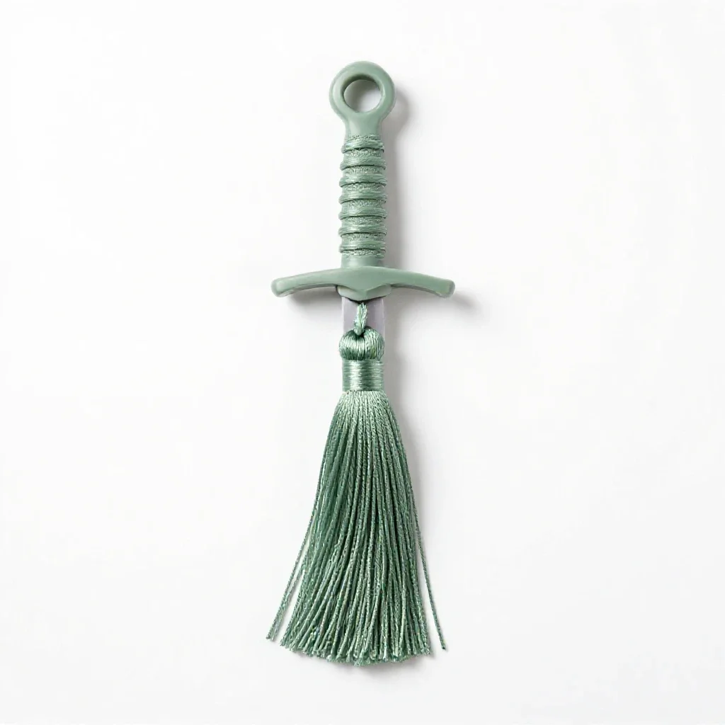 Sword knot isolated on a white background