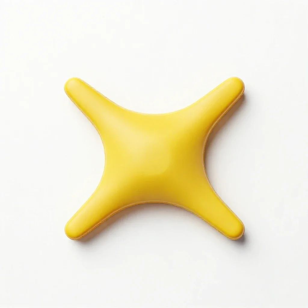 Yellow jack isolated on a white background