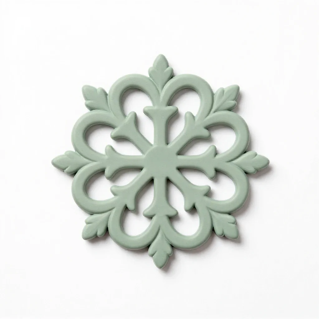 Arabesque isolated on a white background