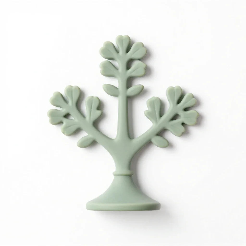 Epergne isolated on a white background
