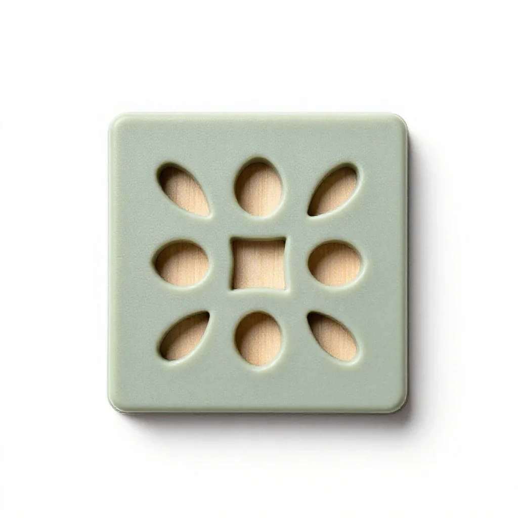 Inlay isolated on a white background