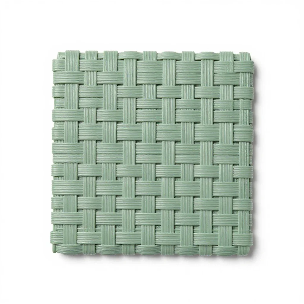 Open weave isolated on a white background