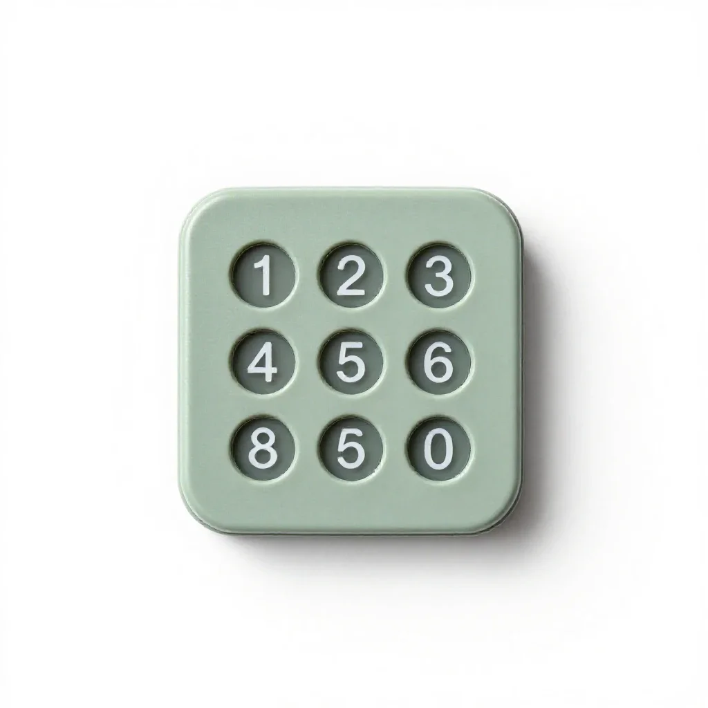 Caller ID isolated on a white background