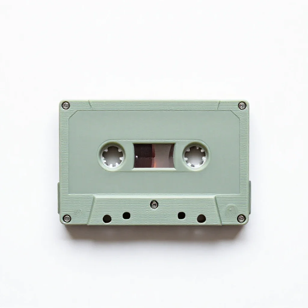Cassette player isolated on a white background
