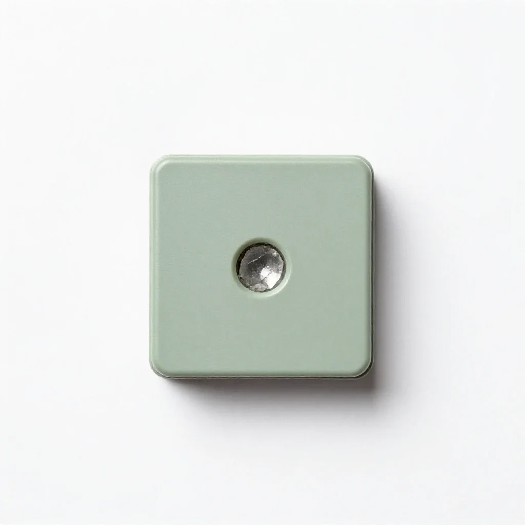 Crystal detector isolated on a white background