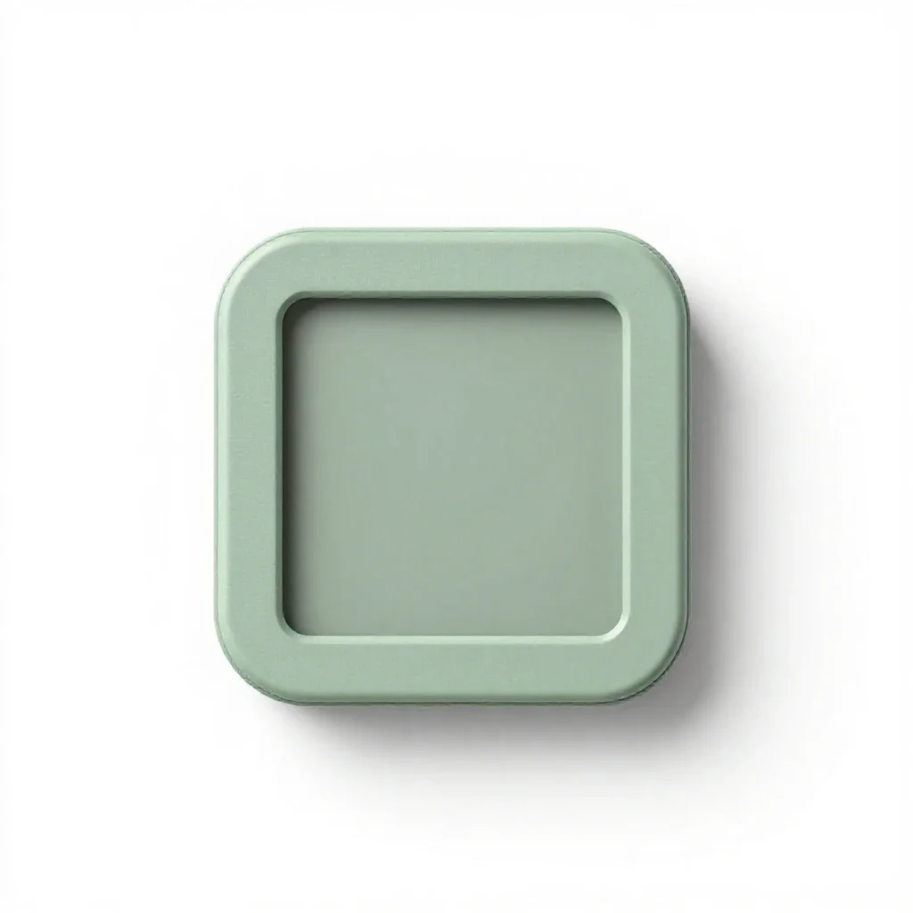 Digital display isolated on a white background