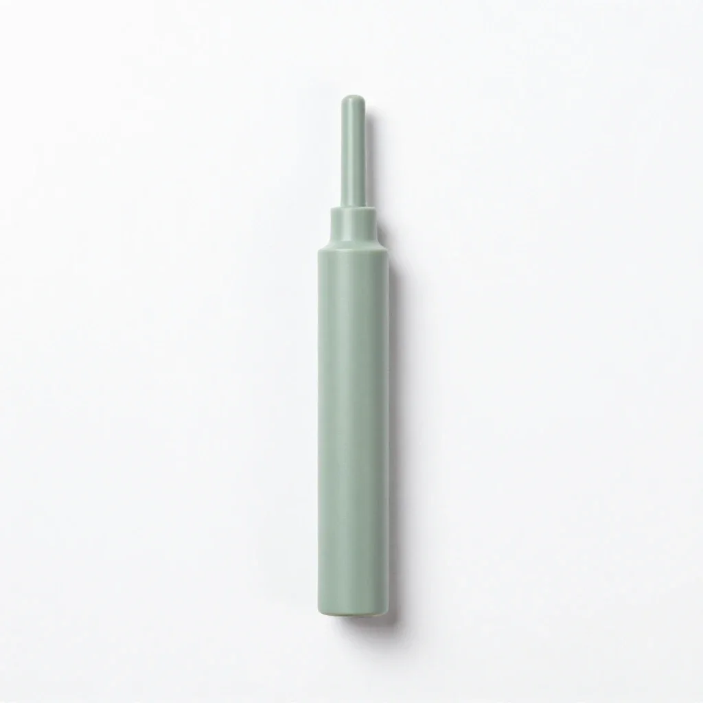 Gas-discharge tube isolated on a white background