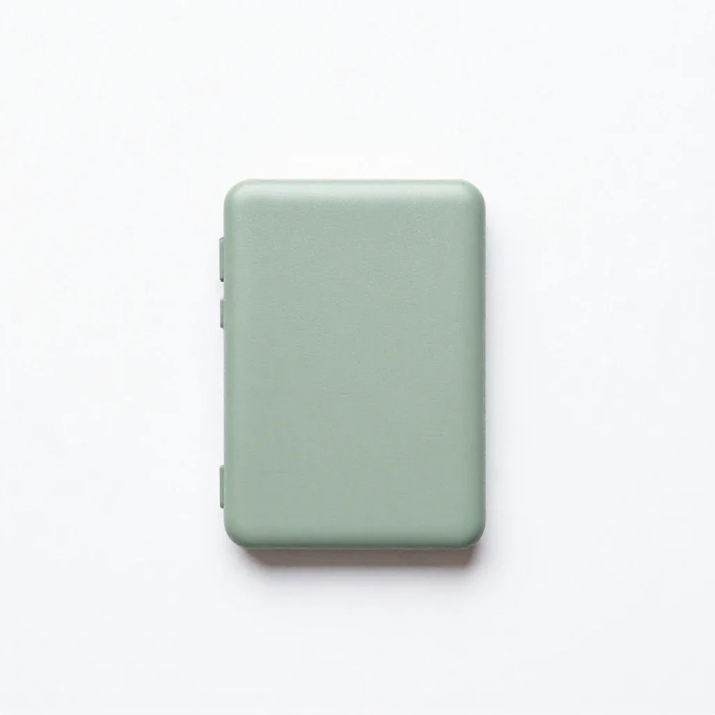 Hand-held computer isolated on a white background