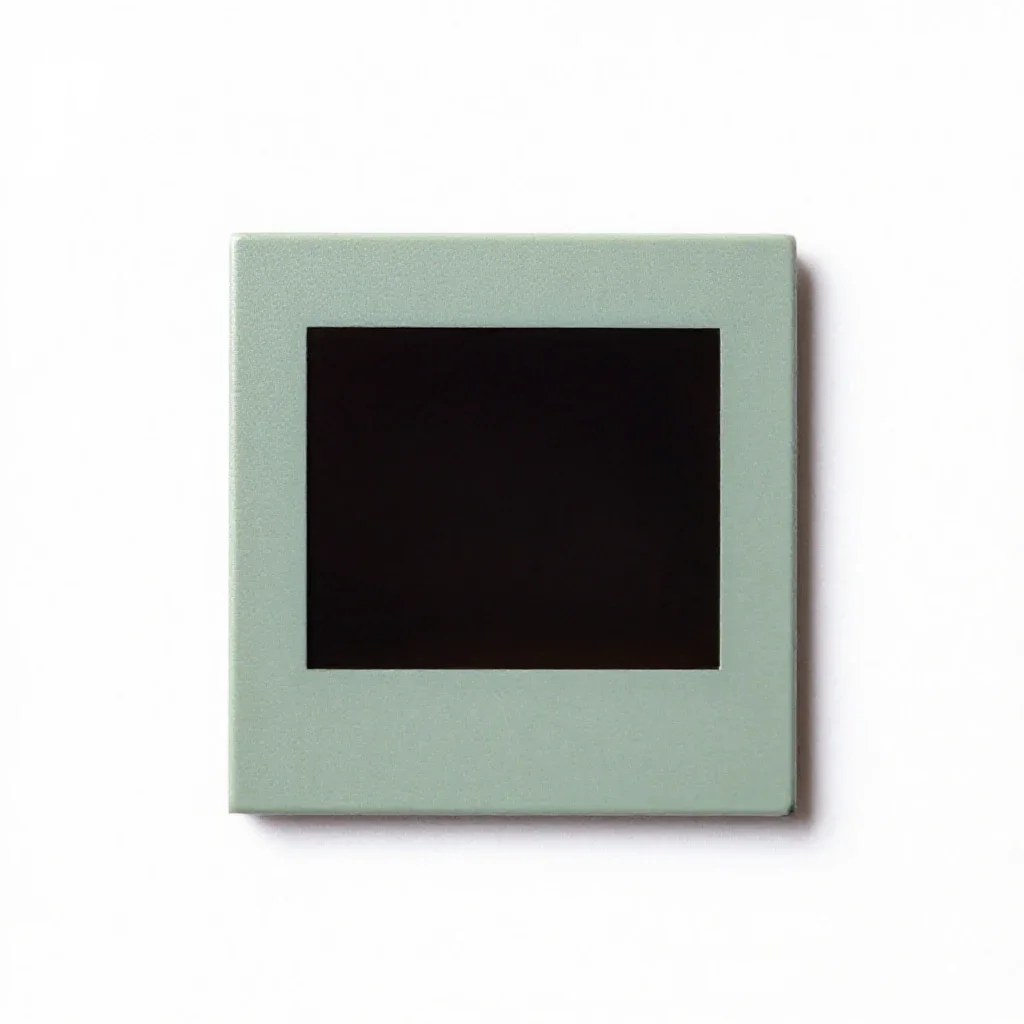 Microfiche isolated on a white background
