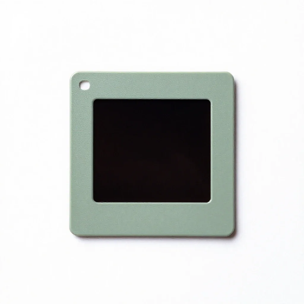 Microfilm isolated on a white background