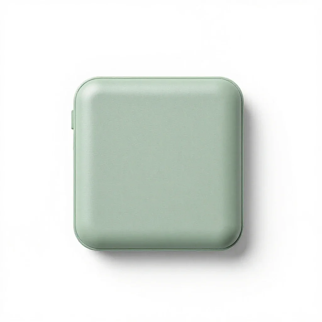 Portable computer isolated on a white background