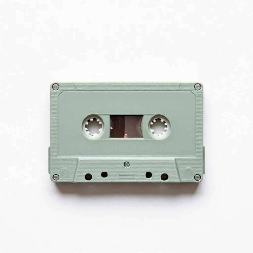 Tape player isolated on a white background