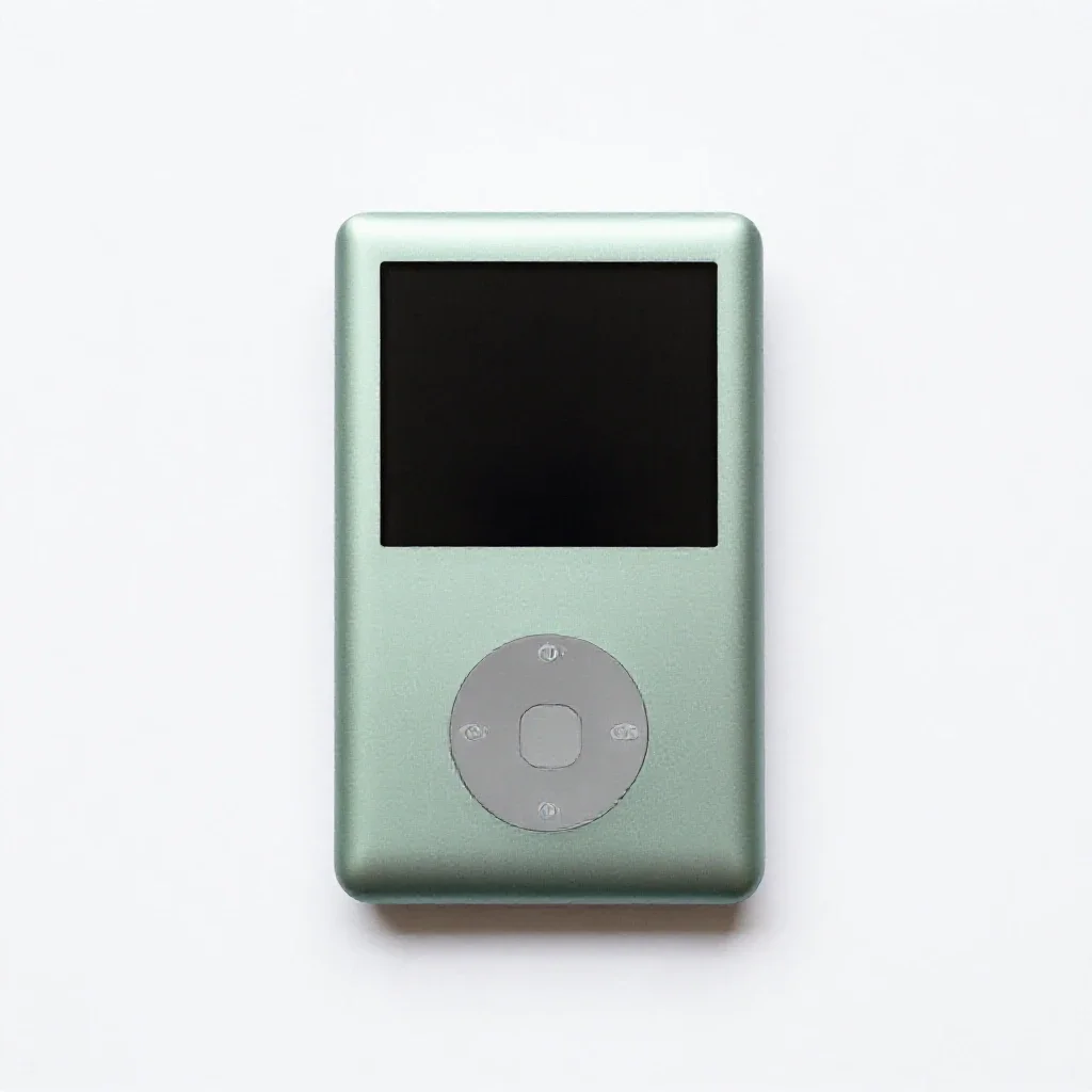 Video iPod isolated on a white background