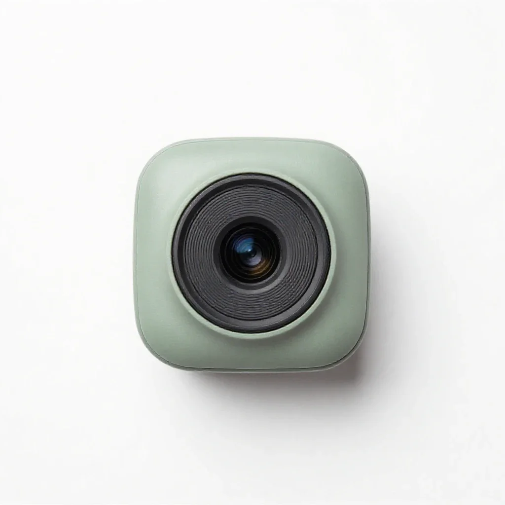 Webcam isolated on a white background