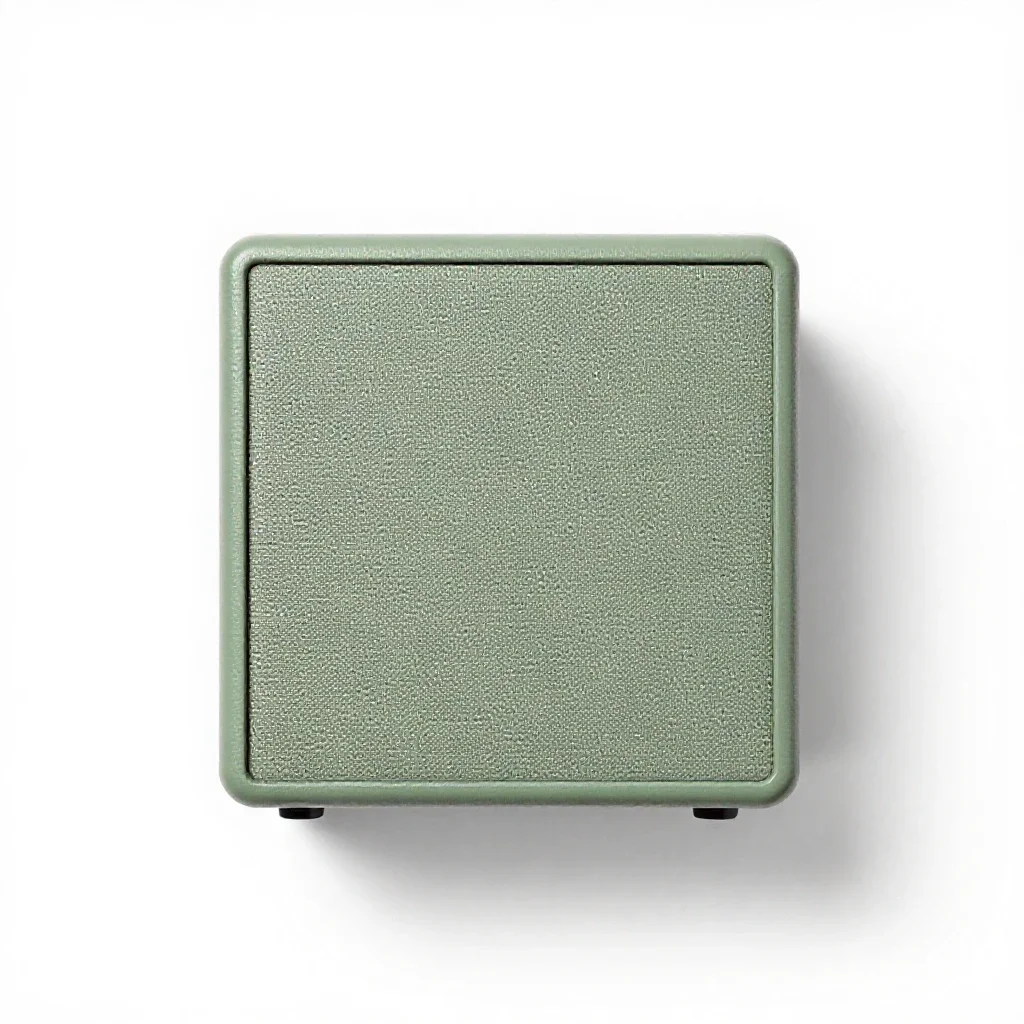 Audio amplifier isolated on a white background