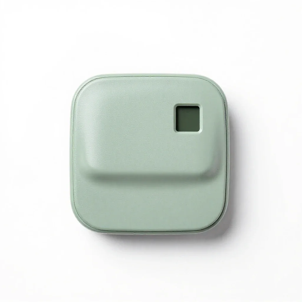 Electronic fetal monitor isolated on a white background
