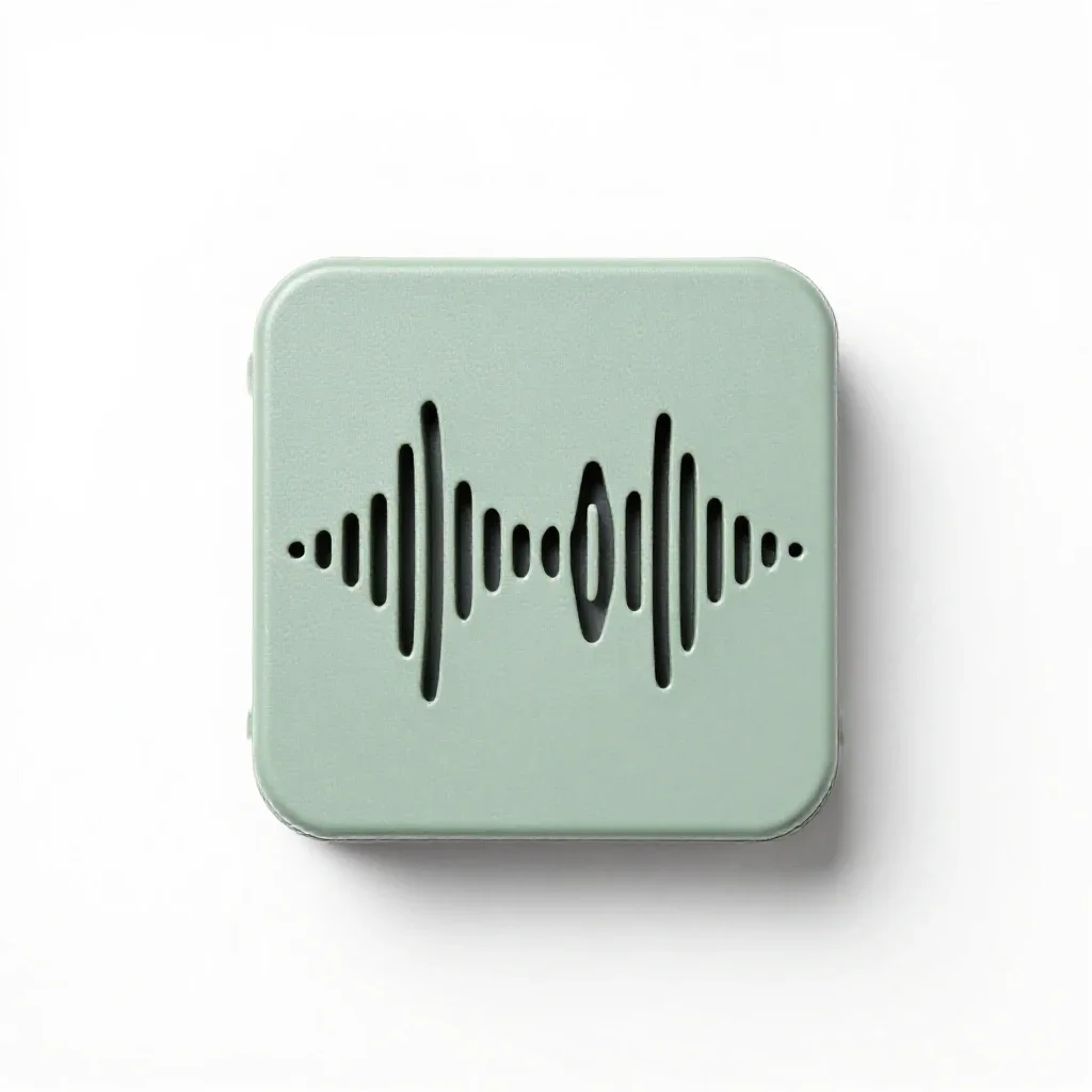 Oscillator isolated on a white background
