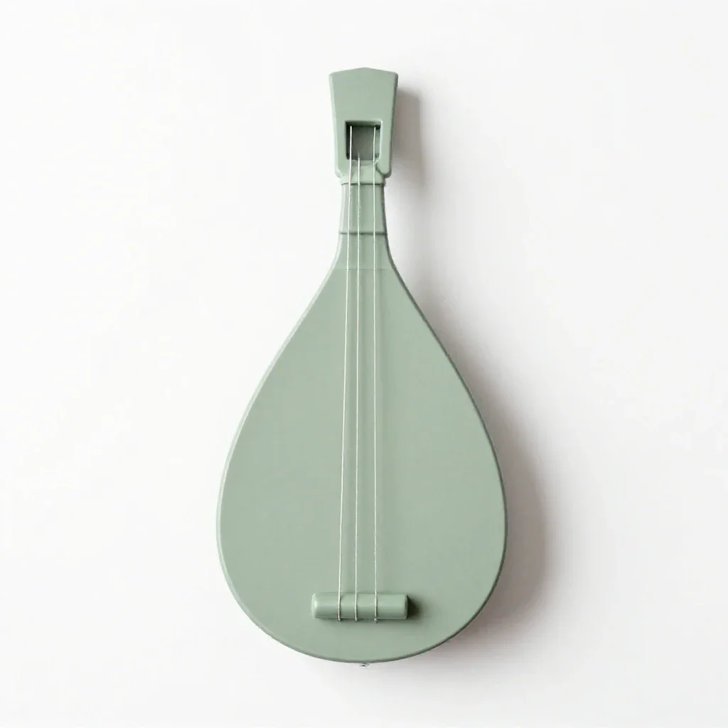 Balalaika isolated on a white background