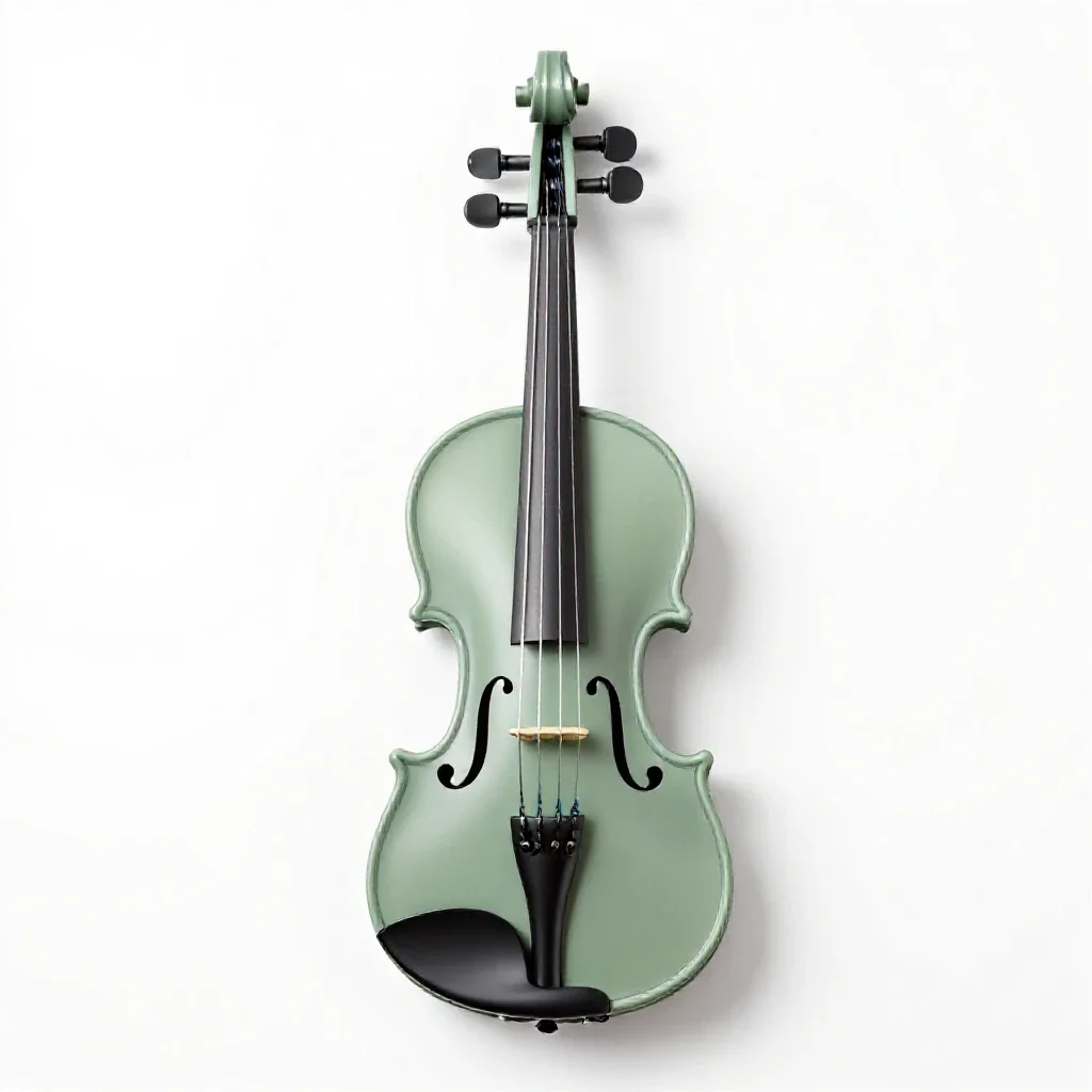 Bass fiddle isolated on a white background