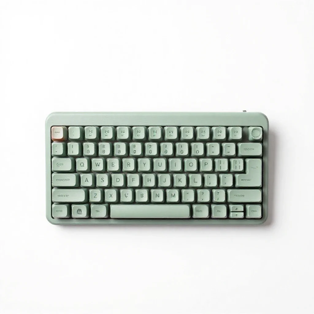 Clavier isolated on a white background