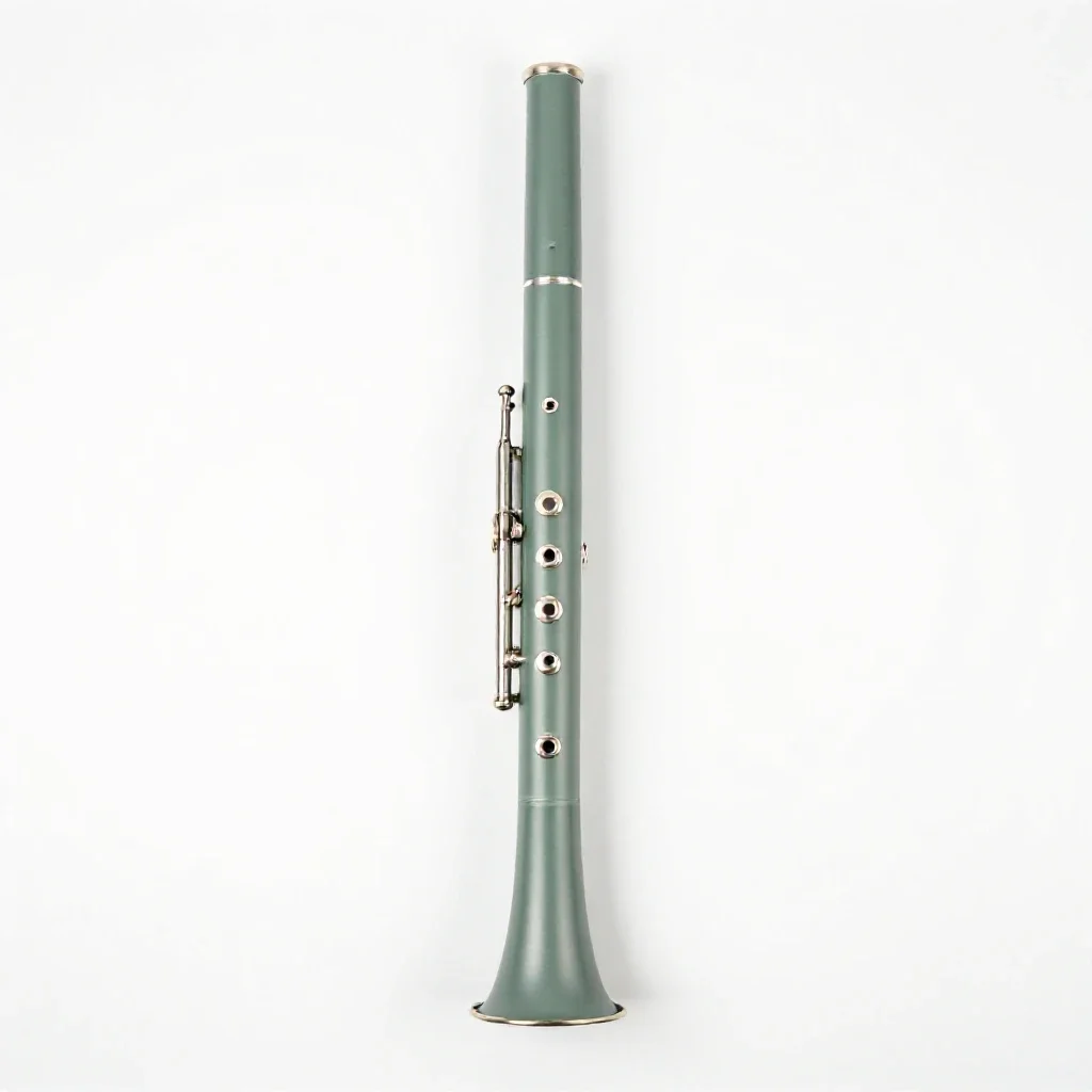 Contrabassoon isolated on a white background