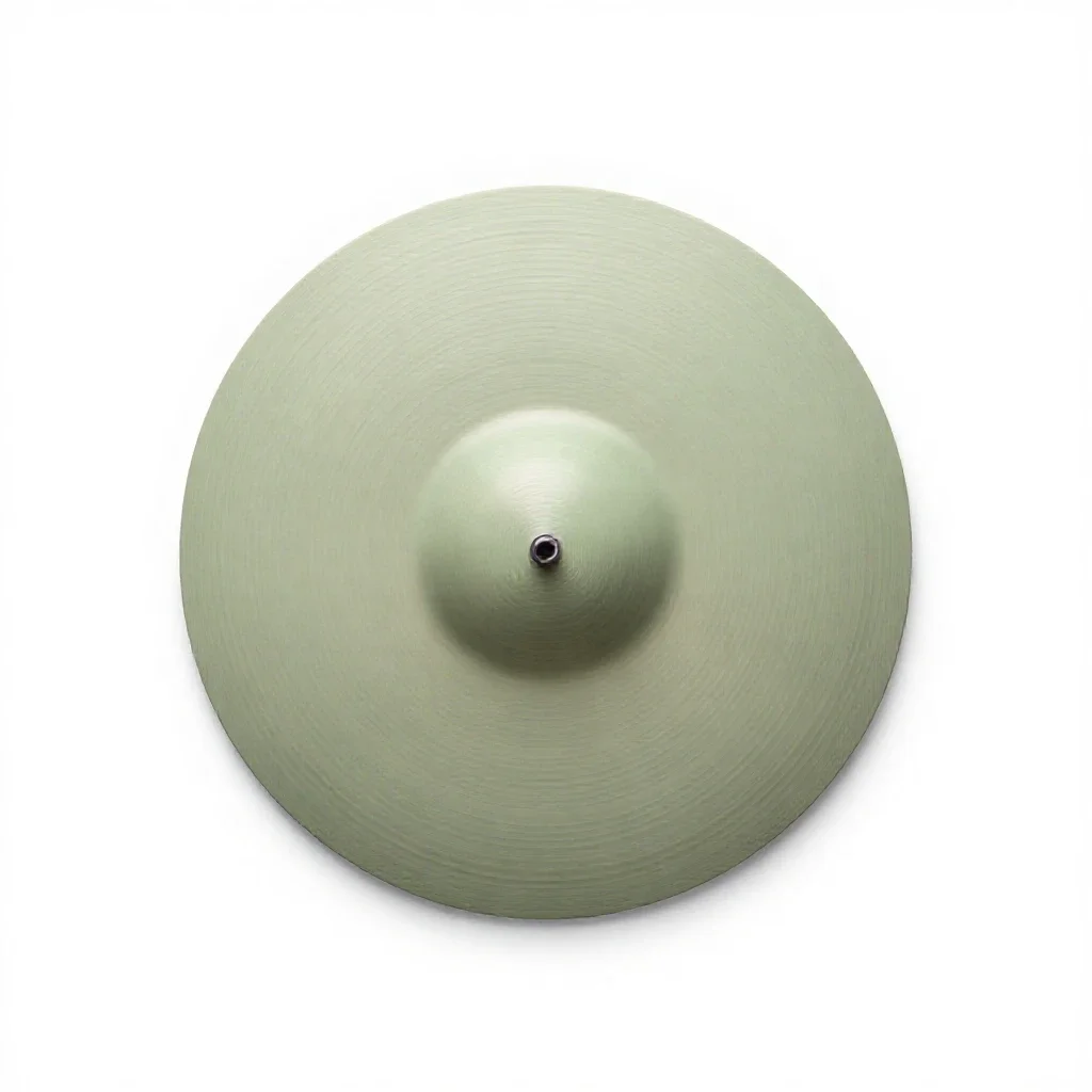 Cymbal isolated on a white background