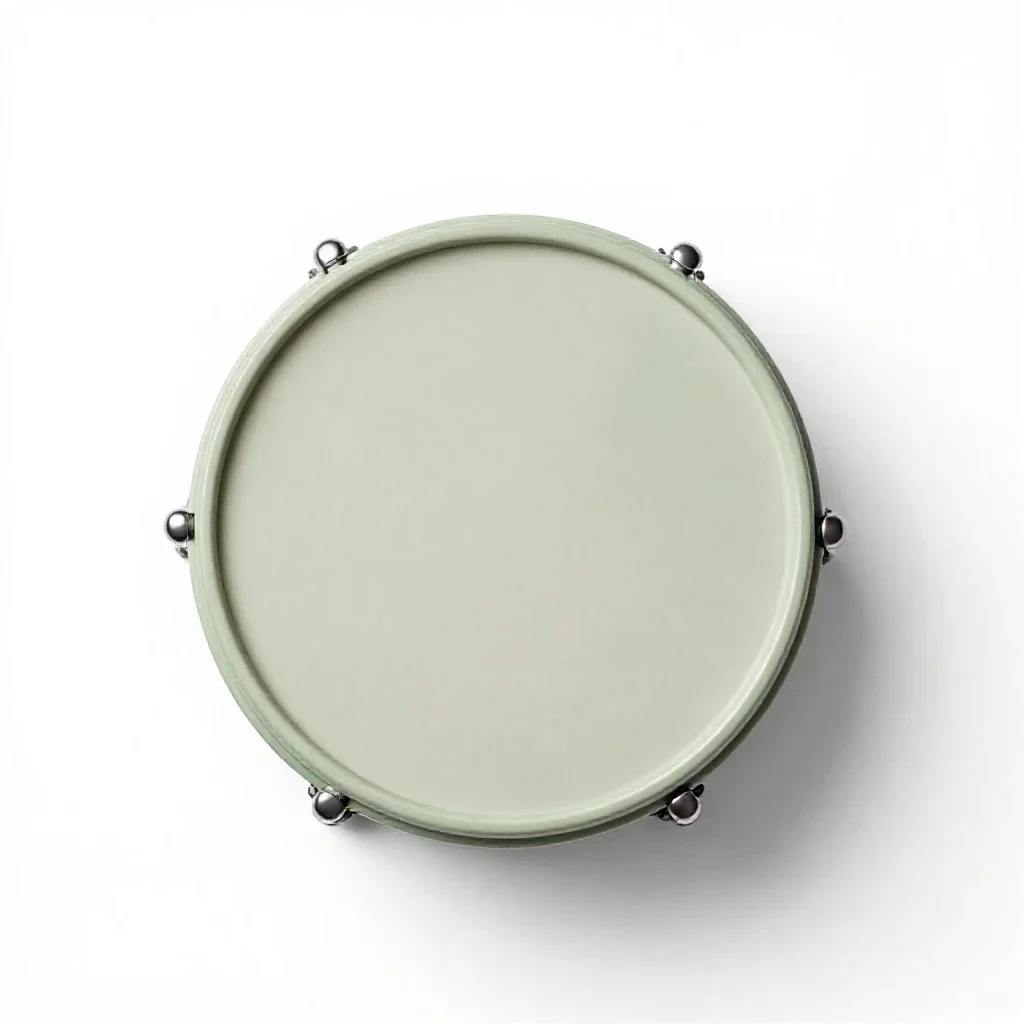 Drum isolated on a white background