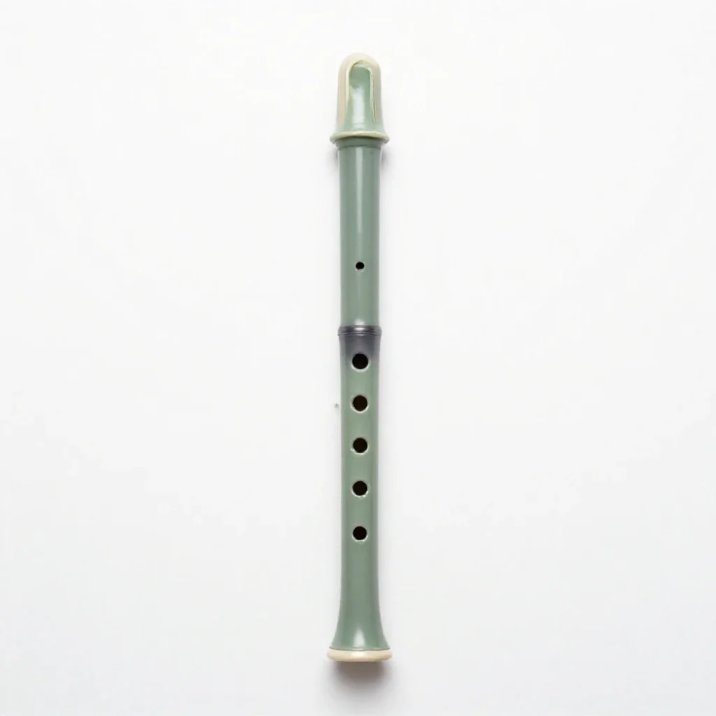 Flageolet isolated on a white background