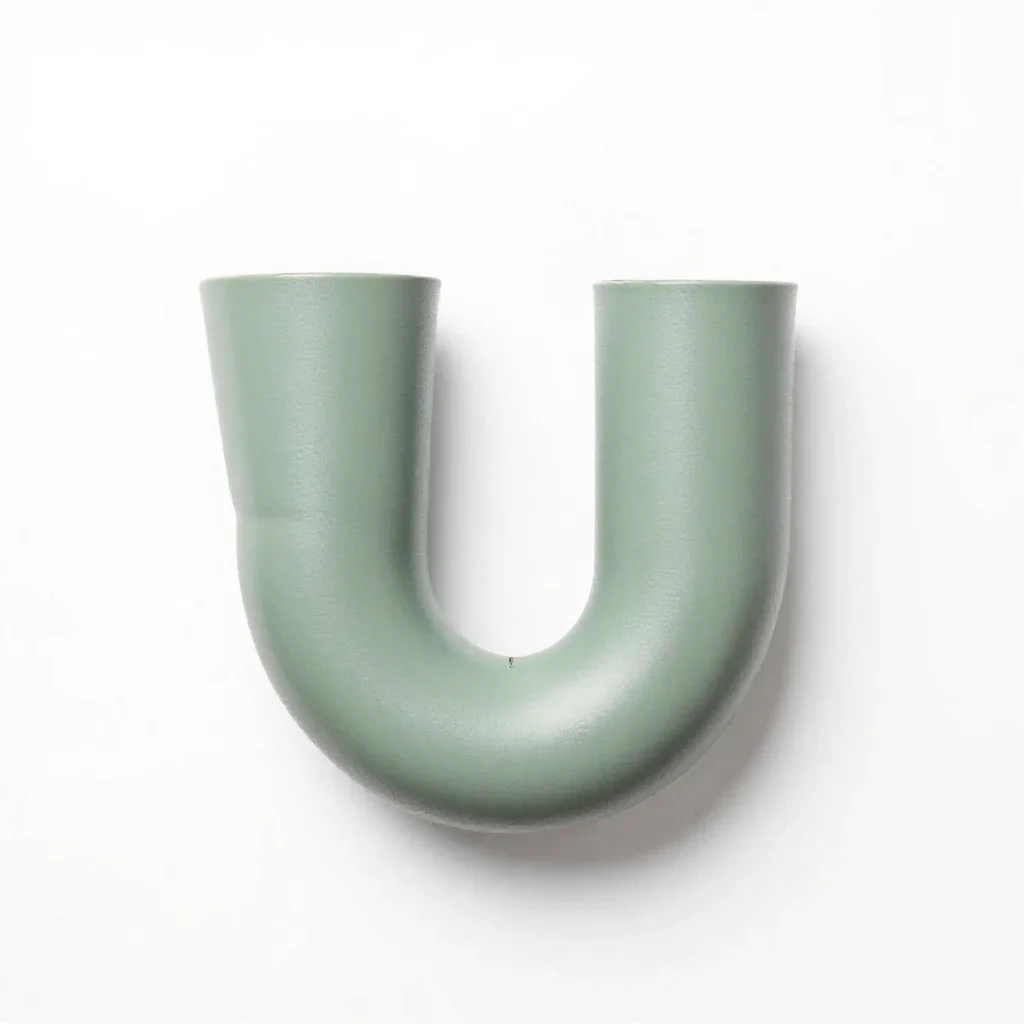 Flue pipe isolated on a white background