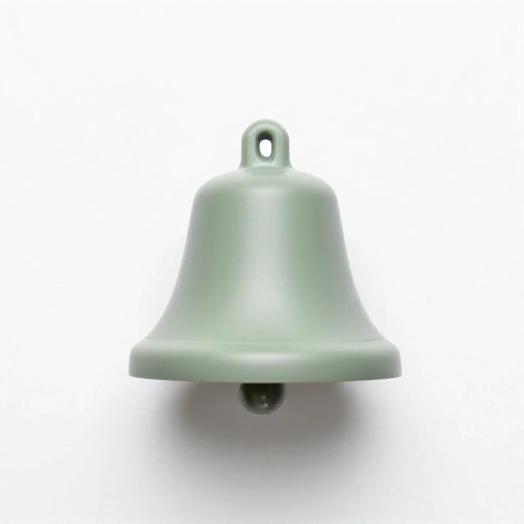 Handbell isolated on a white background