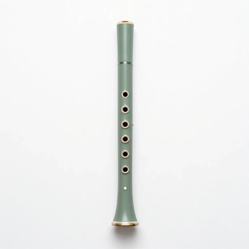 Musette pipe isolated on a white background