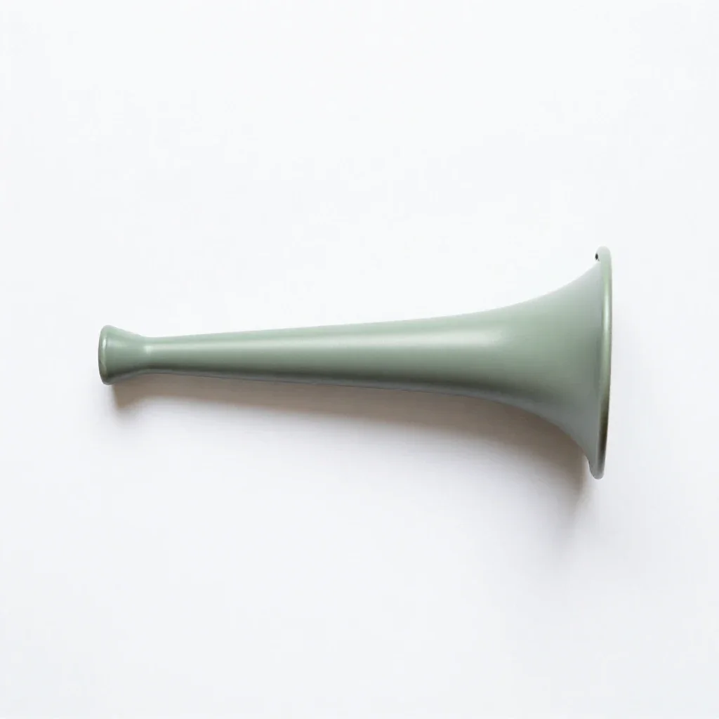 Post horn isolated on a white background