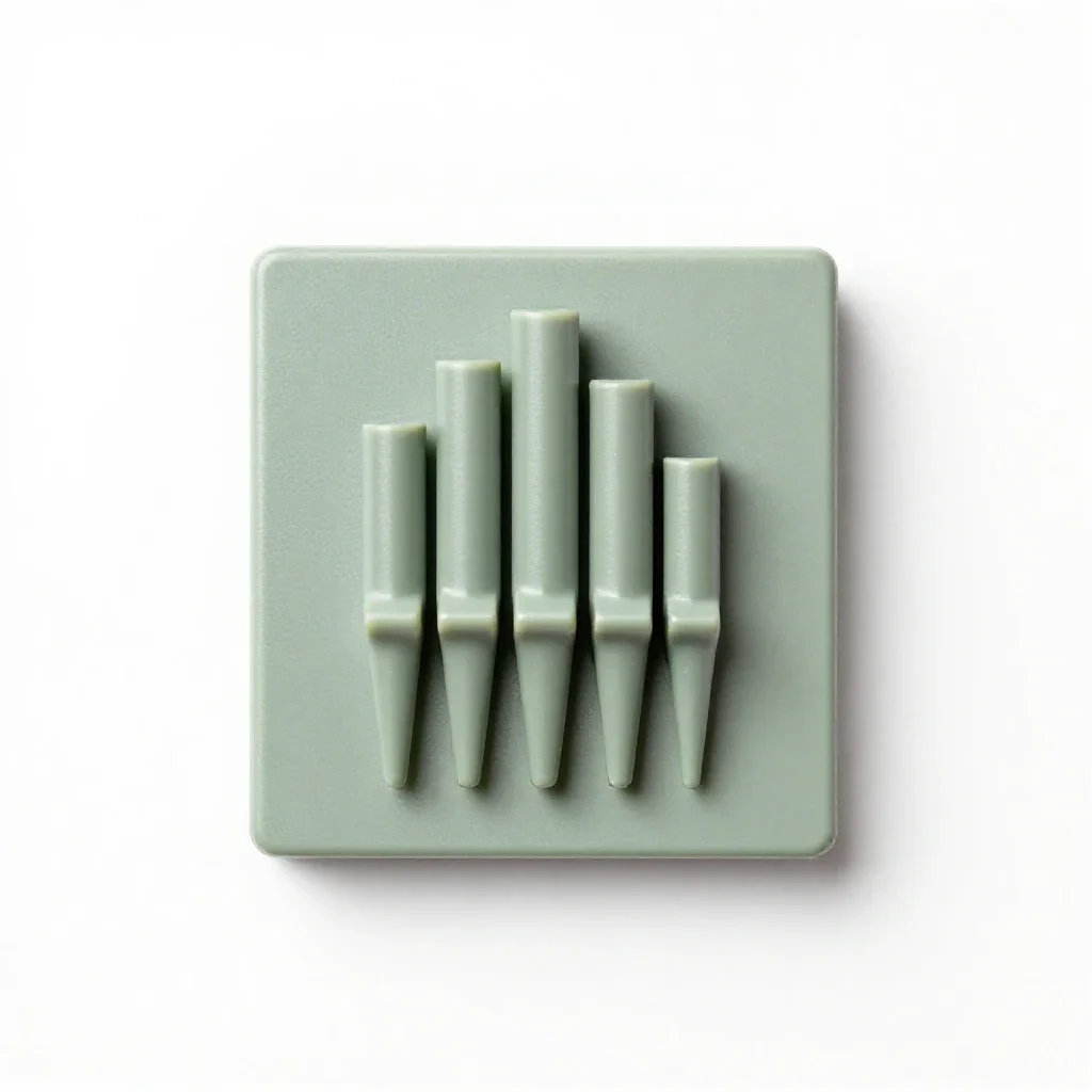 Reed stop isolated on a white background
