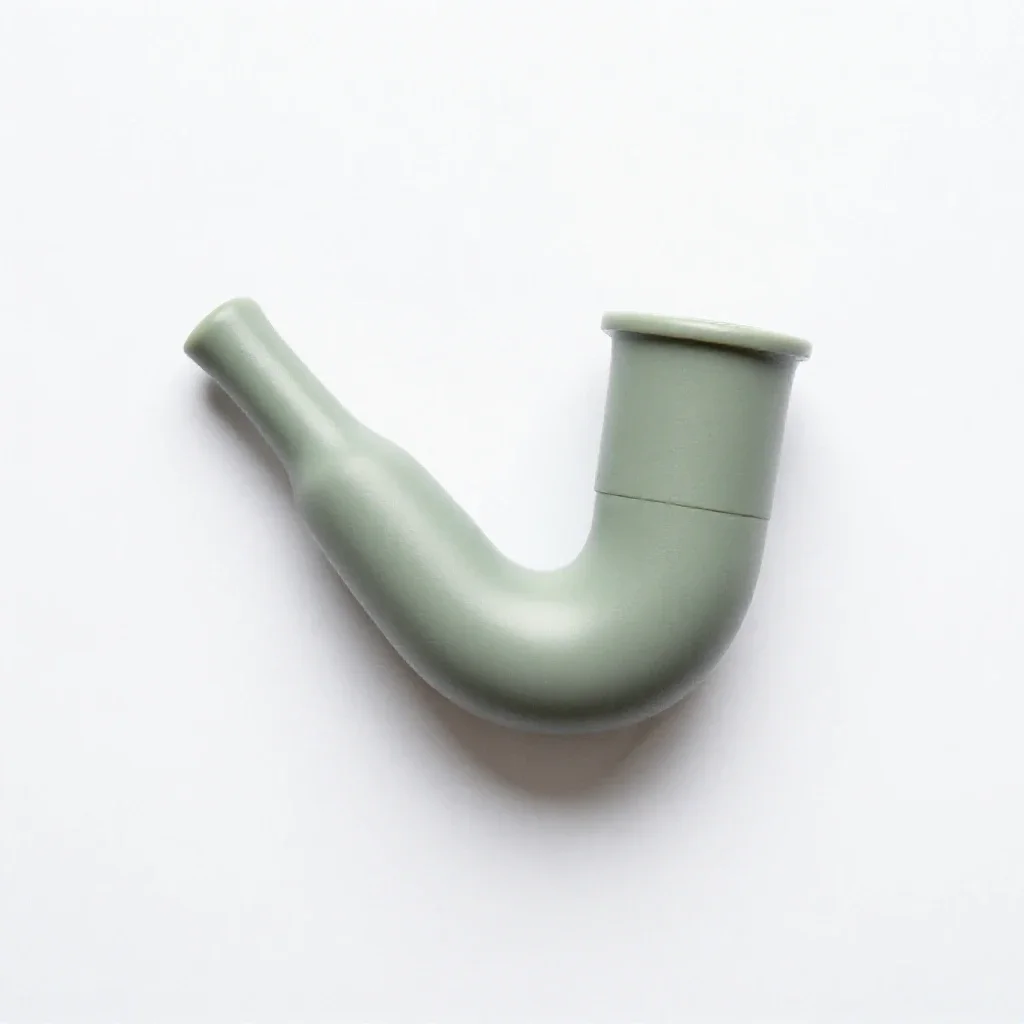Tabor pipe isolated on a white background