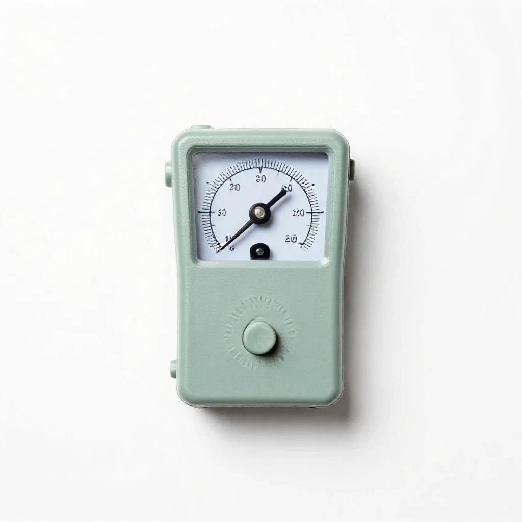 Fluxmeter isolated on a white background