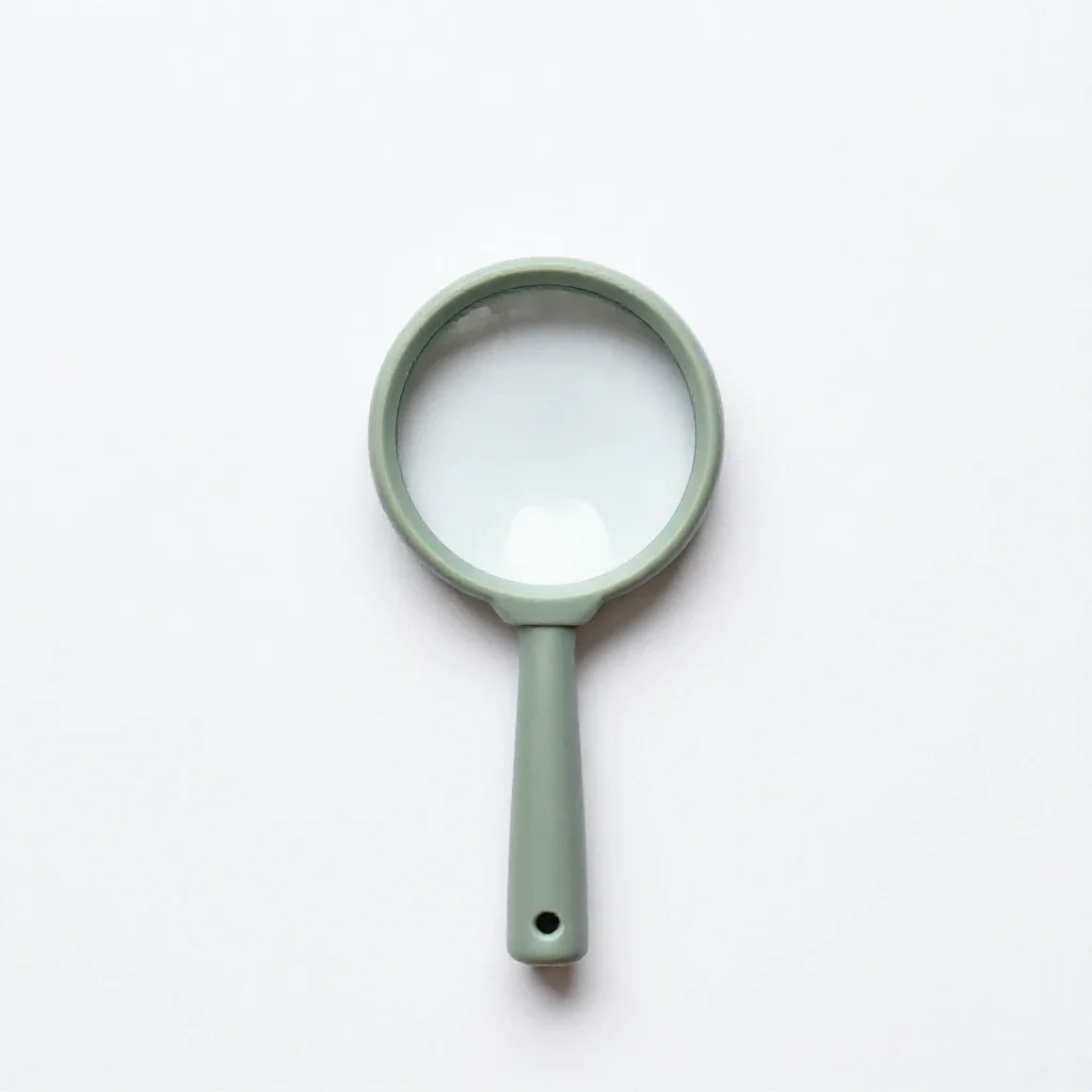 Loupe isolated on a white background